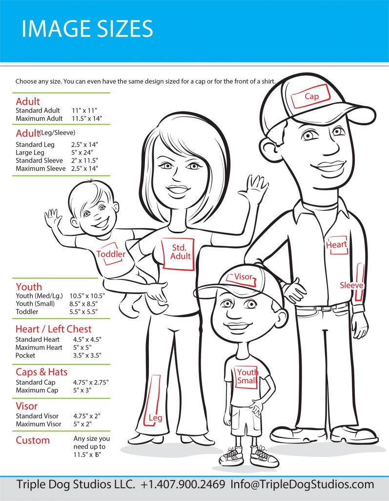 Most Popular Dtf Transfer Sizes