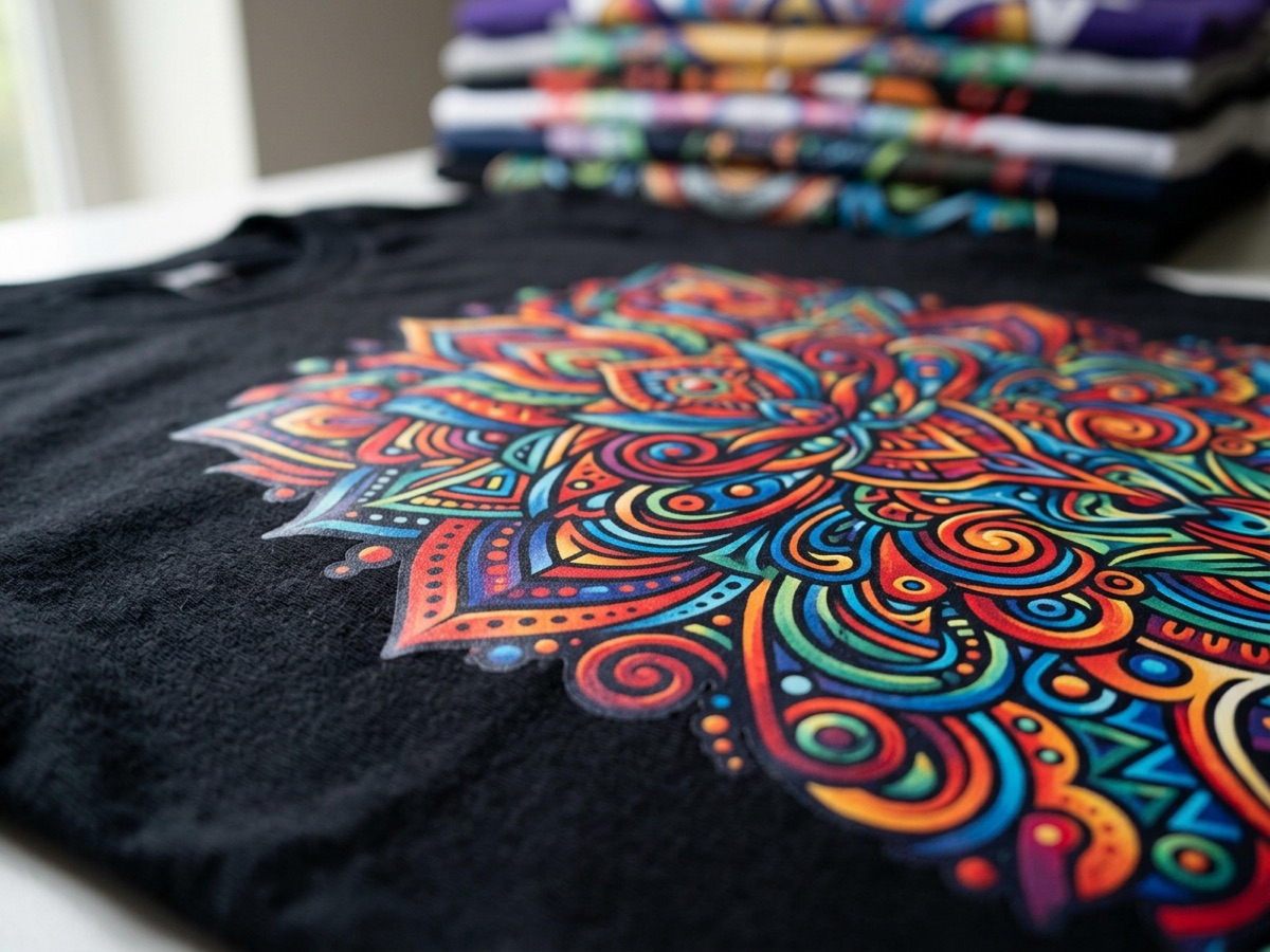 Vibrant, durable DTF print rated 50+ washes